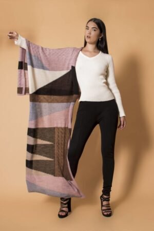 op-Raised-graphic-Baby-Alpaca-shawl-2